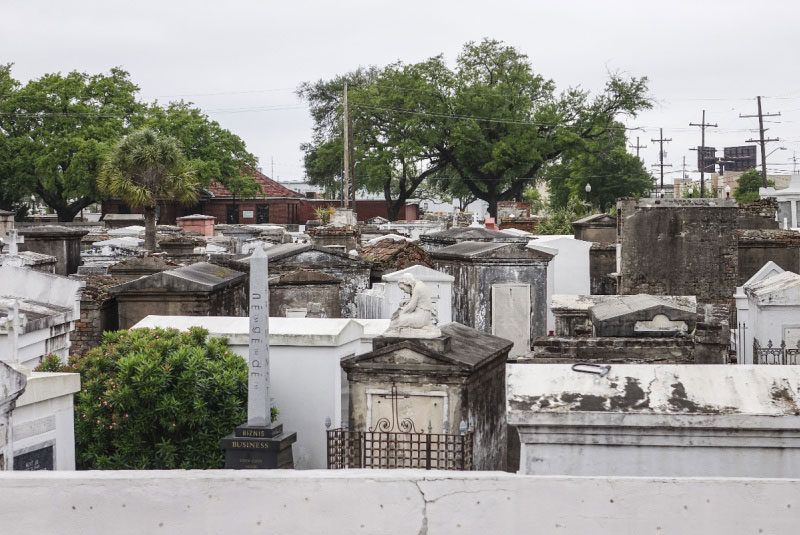 Cemetery Number One in New Orleans